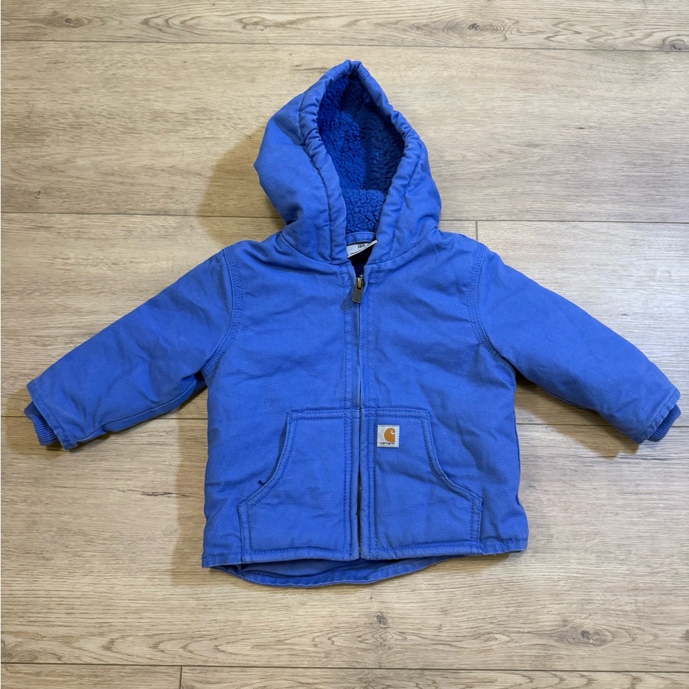 Carhartt Baby Girl Periwinkle Purple Jacket 12mo